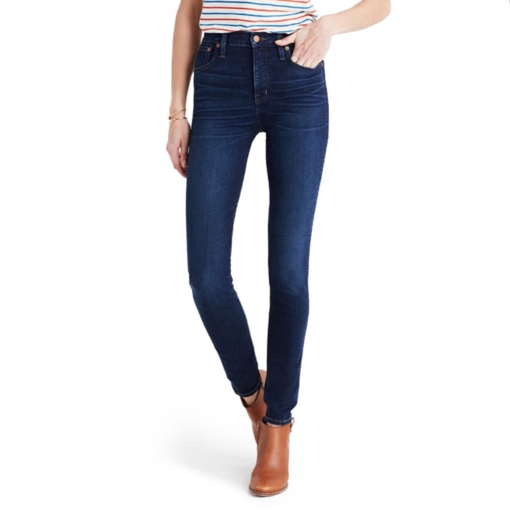 Madewell 10in High Rise Skinny Jeans